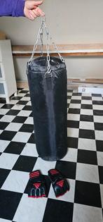 Boksbal met handschoenen en ophangsysteem - Gebruikt, Ophalen, Gebruikt, Boksbal