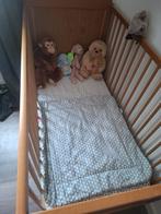 Baby bedje hout, Ophalen of Verzenden, Gebruikt, Minder dan 140 cm, Minder dan 70 cm