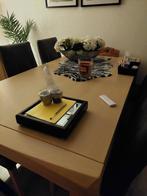 Eetkamertafel van bekende woonwinkel in Hulst, Gebruikt, 100 tot 150 cm, Ophalen of Verzenden, 150 tot 200 cm