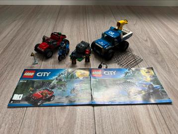 Lego City Bergpolitie Modderwegachtervolging 60172 beschikbaar voor biedingen
