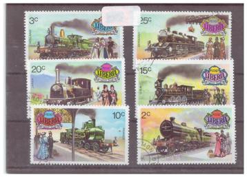 mooie Trein Postzegels beschikbaar voor biedingen