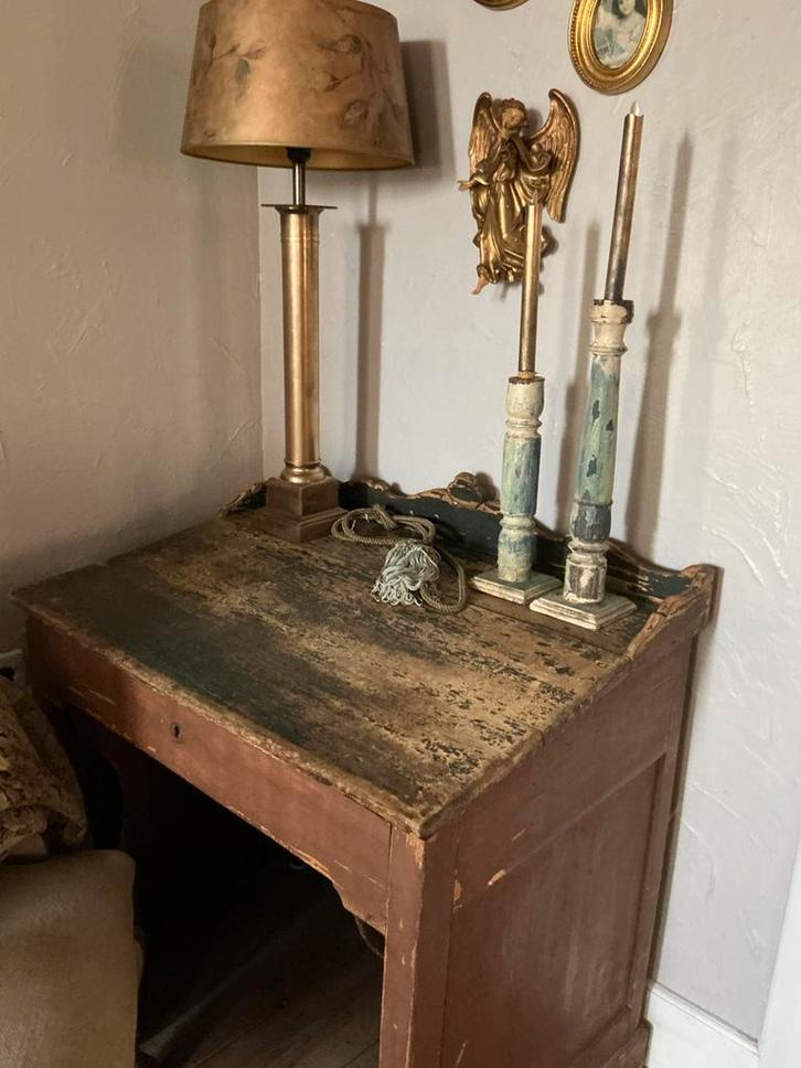 Frans antiek bureautje, Antiek en Kunst, Curiosa en Brocante, Ophalen