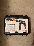 Worx WX317.2 Boormachine - 600W, Doe-het-zelf en Verbouw, Gereedschap | Boormachines, Boormachine, Gebruikt, Ophalen of Verzenden