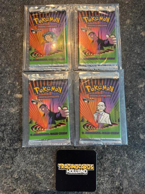 Pokemon Gym Challenge Unlimited Booster Pack Factory Sealed, Hobby en Vrije tijd, Verzamelkaartspellen | Pokémon, Nieuw, Booster