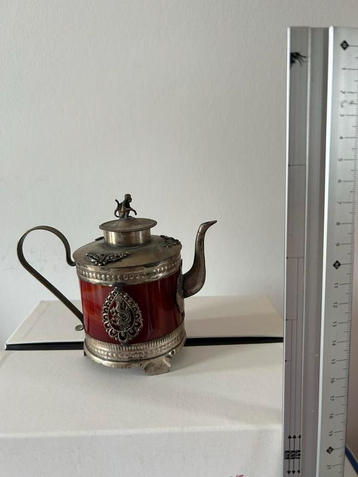 Chinees Theepotje met Aapje, Antiek en Kunst, Antiek | Overige Antiek, Ophalen of Verzenden