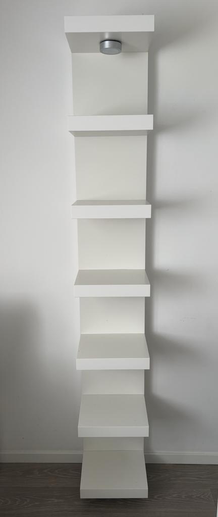 Witte Wandplank - 6 Niveaus, Huis en Inrichting, Woonaccessoires | Wandplanken en Boekenplanken, Gebruikt, Ophalen of Verzenden