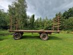 Handige platte wagen, hooiwagen, stro, Zakelijke goederen, Ophalen, Akkerbouw, Transport
