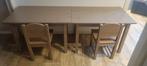 2x Kindertafel + stoelen - nette staat, Ophalen, Gebruikt, Tafel(s) en Stoel(en)