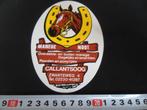 sticker Callantsoog Manege NOOT Zwarteweg 4, Ophalen, Zo goed als nieuw, Sticker