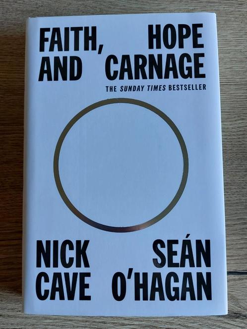Boek Nick Cave - Gesigneerd - Faith, Hope and Carnage, Boeken, Taal | Engels, Nieuw, Ophalen of Verzenden
