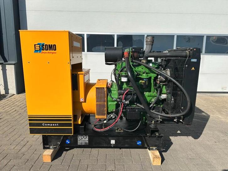 SDMO John Deere Leroy Somer 100 kVA generatorset, Zakelijke goederen, Machines en Bouw | Aggregaten, Ophalen of Verzenden