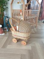 Vintage Rotan Poppenwagen, Ophalen, Gebruikt, Overige typen