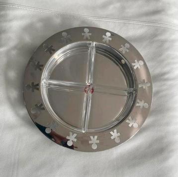 Schaal / Partyschaal/Antipasti Alessi Girotondo 2 stuks beschikbaar voor biedingen