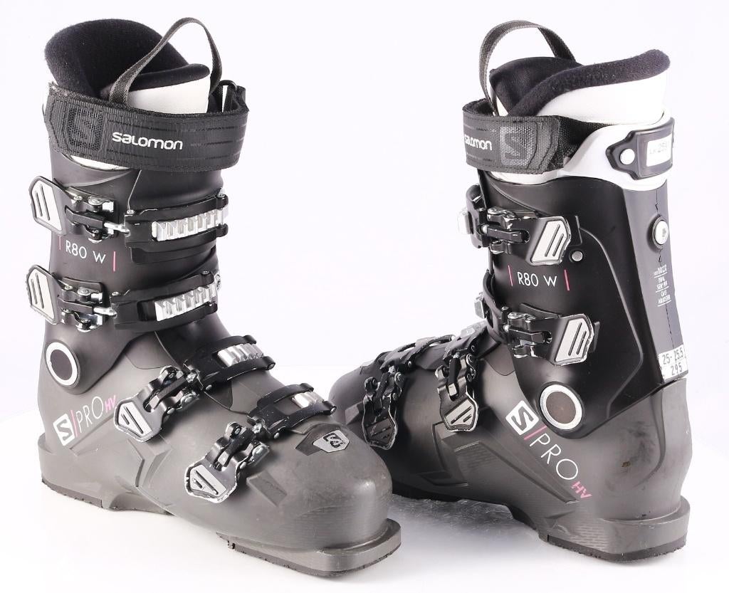 39 40 EU dames skischoenen SALOMON S/PRO R80 W HV, 160 tot 180 cm, Gebruikt, Schoenen, Carve