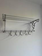 Zilver kapstok, Huis en Inrichting, Woonaccessoires | Kapstokken, Ophalen, Metaal, Wandkapstok, Minder dan 100 cm
