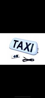 Usb Oplaadbare Batterij Taxi met led draadloos, Ophalen of Verzenden