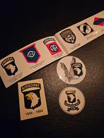 Airborne stickers, Verzamelen, Ophalen of Verzenden, Landmacht, Amerika, Embleem of Badge
