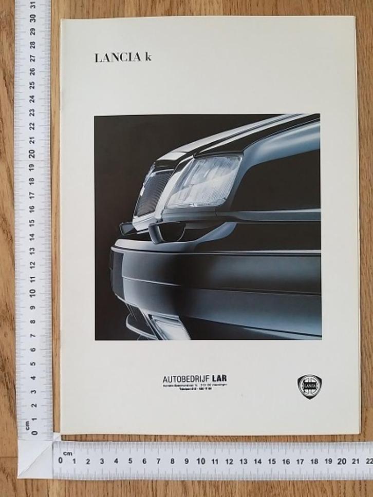Lancia Kappa brochure 1995, Boeken, Auto's | Folders en Tijdschriften, Gelezen, Overige merken, Ophalen of Verzenden