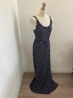 King Louie maat L maxi lange marine jurk 2129, Blauw, Maat 42/44 (L), Ophalen of Verzenden, Zo goed als nieuw