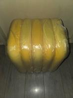 Geel pluche krukje 47cm nieuw, Ophalen of Verzenden, Nieuw, Overige materialen