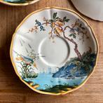 Gien Caraïbes 3 schotels - Gien Magellan, Ophalen of Verzenden, Zo goed als nieuw, Overige stijlen, Kop(pen) en/of Schotel(s)