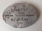 Erkennungsmarke EKM - s.A.R.46, Verzamelen, Militaria | Tweede Wereldoorlog, Verzenden