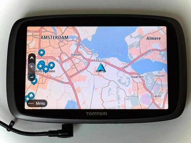 TomTom Go 600 Navigatiesysteem, Auto diversen, Autonavigatie, Gebruikt, Ophalen of Verzenden