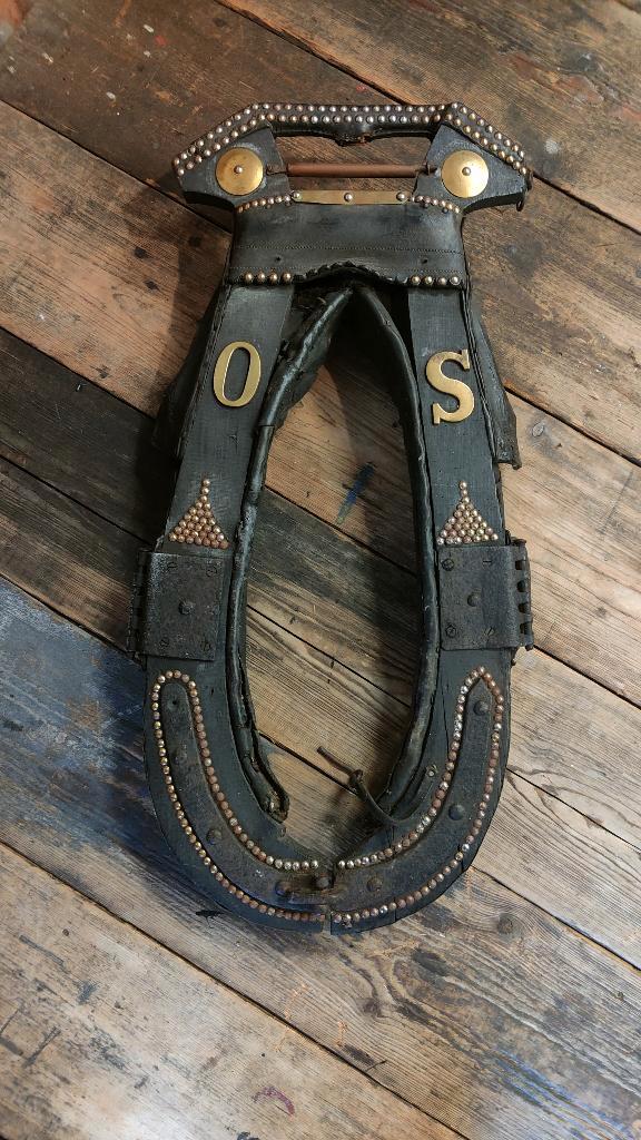 Antieke oude Paardenhaam paardentuig OS, Dieren en Toebehoren, Paarden en Pony's | Hoofdstellen en Tuigage, Gebruikt, Overige soorten