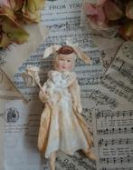 Prachtig brocante wattenpopjes Konijn met vlaggetje Pasen, Diversen, Ophalen of Verzenden