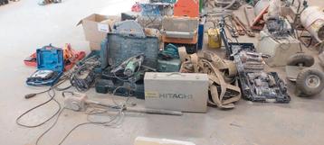 Partij Elektrisch Gereedschap - Makita, Hitachi, DeWalt beschikbaar voor biedingen