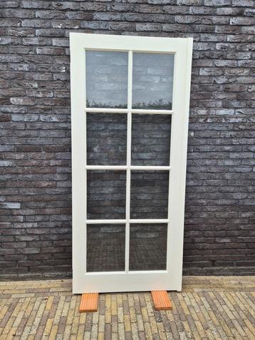 2 x Binnendeur stomp met glas  beschikbaar voor biedingen