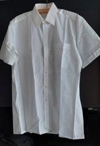 overhemd - wit - korte mouw - hema - maat 39/40 - nieuw, Hema, Wit, Nieuw, Halswijdte 39/40 (M)