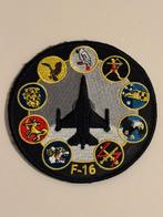 F16 NL Squadrons patch (uniek), Verzamelen, Verzenden, Nieuw, Patch, Badge of Embleem