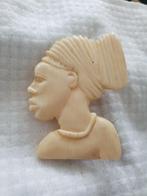 Antieke grote Afrikaanse broche, Ophalen of Verzenden, Overige materialen, Broche