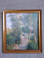 Schilderij reproductie van Camille Pissarro, Ophalen, 50 tot 75 cm, Zo goed als nieuw, Schilderij