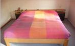 auping auronde met achterwand hoog beuken bez. mogelijk, Huis en Inrichting, Overige kleuren, Tweepersoons, Ophalen of Verzenden