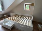 IKEA Brimnes Daybed met 2 matrassen, Ophalen, Gebruikt, Eenpersoons