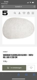 Loods 5 organisch wasbaar vloerkleed, Ophalen of Verzenden, Zo goed als nieuw