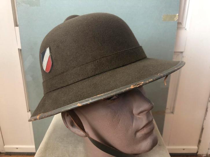 Duitse tropenhelm Afrikakorps Wehrmacht 1941, Verzamelen, Militaria | Tweede Wereldoorlog, Duitsland, Ophalen of Verzenden