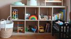 IKEA Kallax 8 vakken eiken kleur, Ophalen, 50 tot 100 cm, Zo goed als nieuw, Minder dan 100 cm