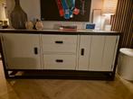 Steigerhouten dressoir, Huis en Inrichting, Kasten | Dressoirs, Ophalen of Verzenden, Zo goed als nieuw, 25 tot 50 cm