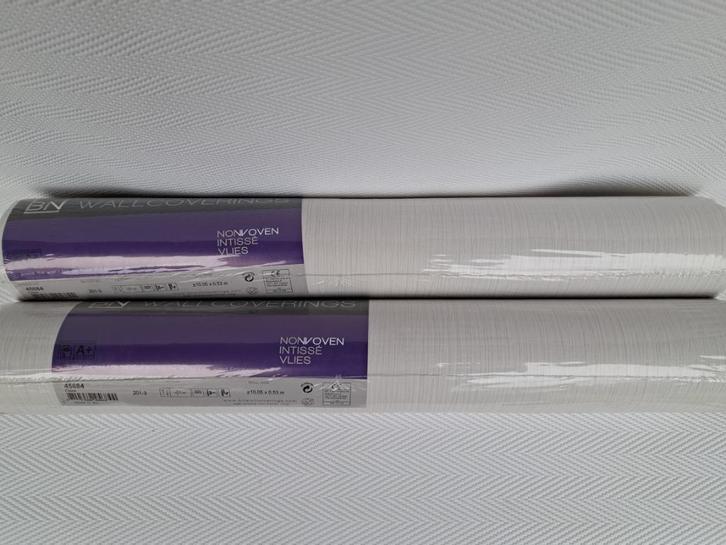 2 rollen + 1 gratis STREPEN STUCTUUR BEHANG - BN Walls 45684, Huis en Inrichting, Stoffering | Behang, Grijs, minder dan 10 m²