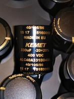 330uF 400V ALC40A kemet audio, Hobby en Vrije tijd, Ophalen of Verzenden