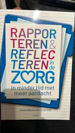 Veronica Waleson - Rapporteren en Reflecteren in de Zorg, Ophalen of Verzenden, Zo goed als nieuw, Veronica Waleson; Hans van der Linden