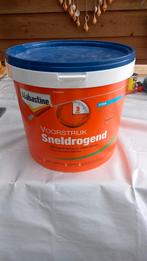 Alabastine voorstrijk sneldrogend, Doe-het-zelf en Verbouw, Verf, Beits en Lak, Ophalen of Verzenden, Zo goed als nieuw, Wit