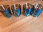 Set van 4 waterdrop glazen, Ophalen of Verzenden