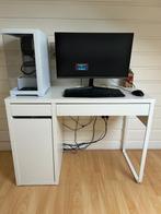 Ikea Micke Desk White, Huis en Inrichting, Bureaus, Ophalen, Zo goed als nieuw, Bureau