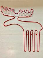 Vintage IKEA Sprallig Eland rendier kapstok ’90 rood metaal, Huis en Inrichting, Woonaccessoires | Kapstokken, Wandkapstok, Ophalen of Verzenden