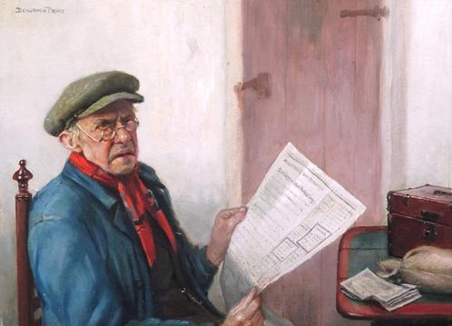 B. Prins, W. Fleur, M. de Jongere en C. Artz, Antiek en Kunst, Kunst | Schilderijen | Klassiek, Ophalen