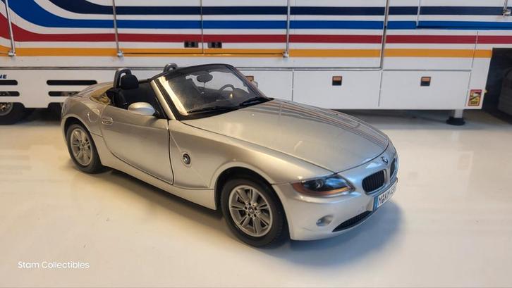 Kyosho BMW E85 Z4 Convertible Silver, Hobby en Vrije tijd, Modelauto's | 1:18, Gebruikt, Auto, Kyosho, Ophalen of Verzenden